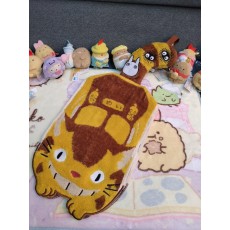 日本正版龍貓貓巴士毛巾掛飾