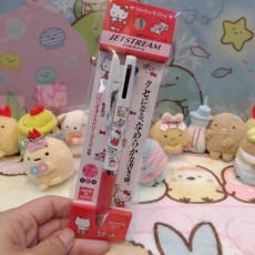 日本製造 Hello Kitty jetstream 三色原子筆