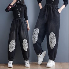 (F10489) 牛仔褲 (大碼款)