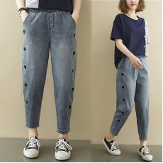 (F9979) 牛仔褲 (大碼款)