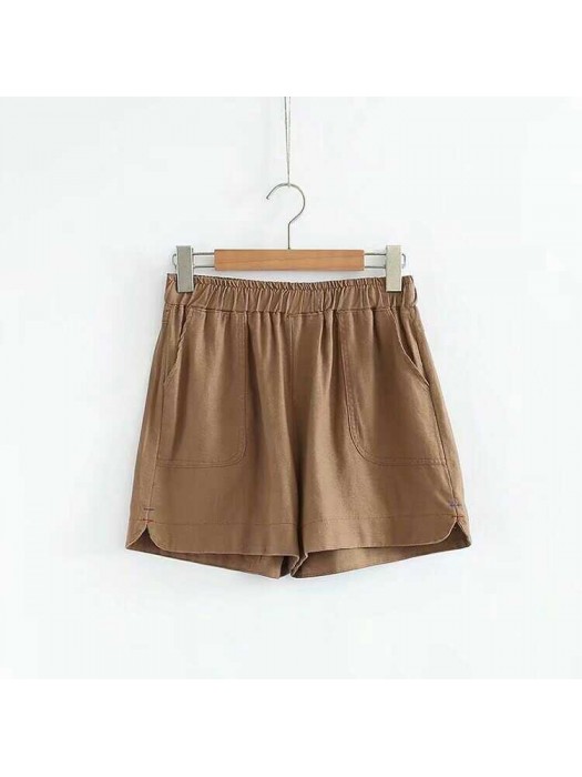 (現貨米色M)日系(WA6059)  短褲